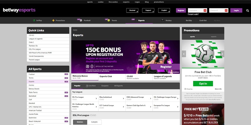 Betway Esports  